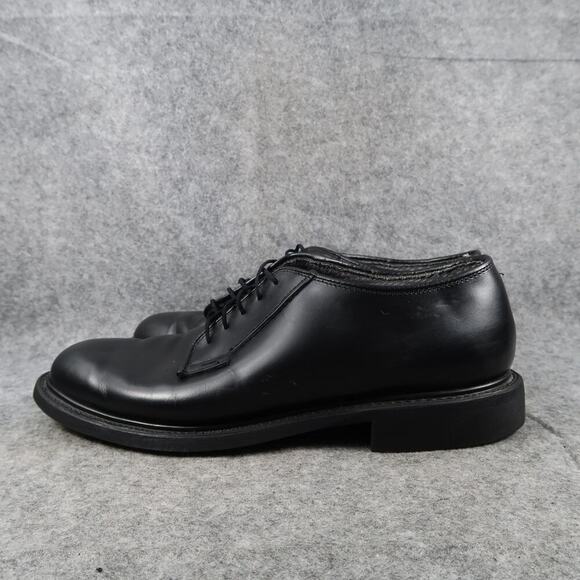 Bates Shoes Mens 8.5 Derby Oxford Classic Dress Black Lace Up Work Formal Vibram main image 5